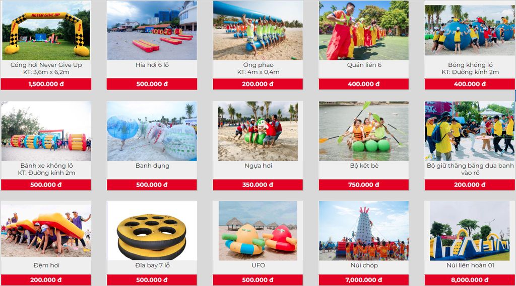 Cho Thuê Dụng Cụ Tổ Chức Teambuilding Mới Lạ, Giá Rẻ tại Hà Nội 8 cho thue dung cu to chuc teambuilding moi la gia re tai ha noi 659e9fa3f01ec