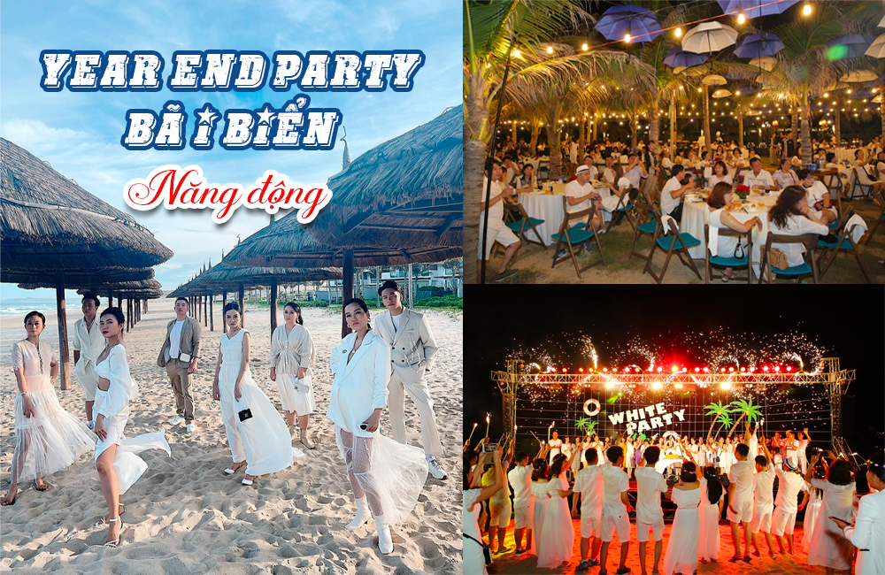 Tổ chức Year End Party tại bãi biển