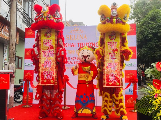 Dịch vụ cho thuê múa lân khai trương cửa hàng 3 cho thue mua lan khai truong