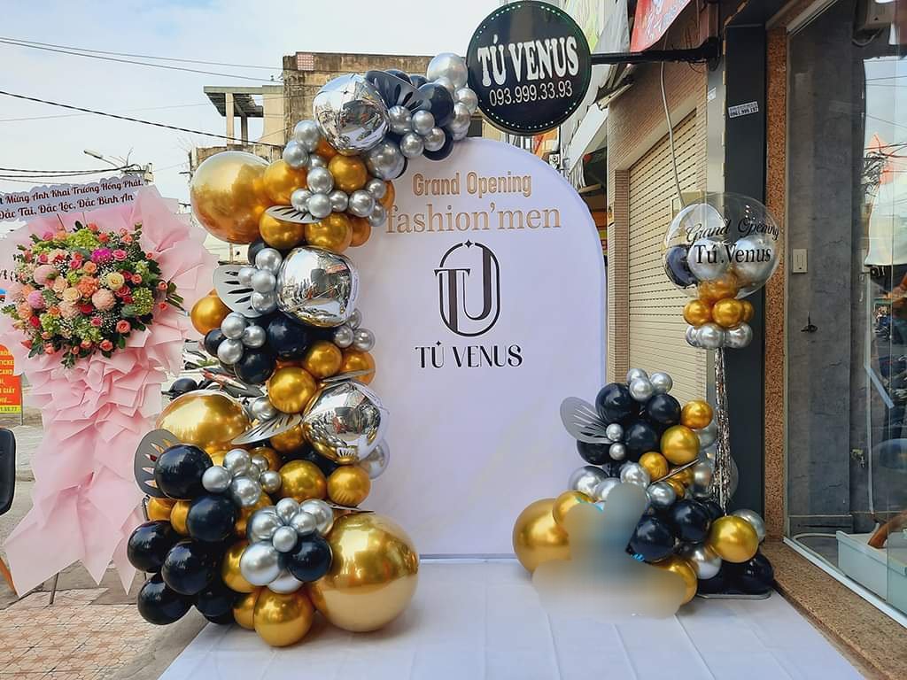 Dịch vụ cho thuê cổng bong bóng giá rẻ 20 cong bong bong le khai truong 1