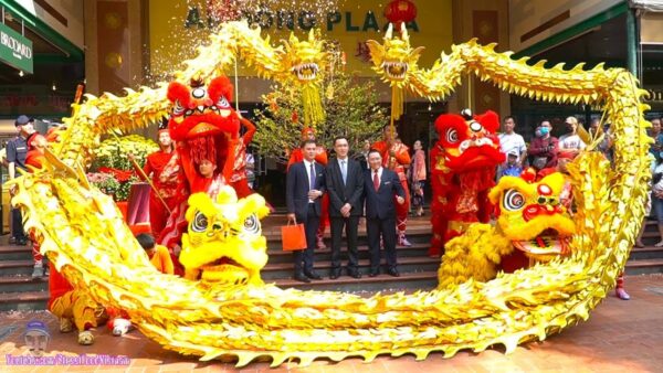 dịch vụ múa lân khai trương