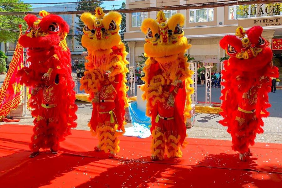 Dịch vụ cho thuê múa lân khai trương cửa hàng 5 Dịch vụ cho thuê múa lân khai trương