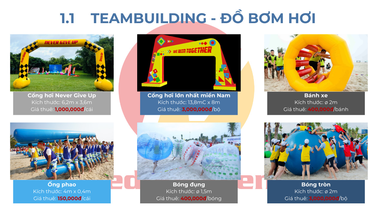 Cho thuê dụng cụ team building tại Vũng Tàu giá rẻ - độc lạ 2024 8 Cho thuê dụng cụ team building tại Vũng Tàu
