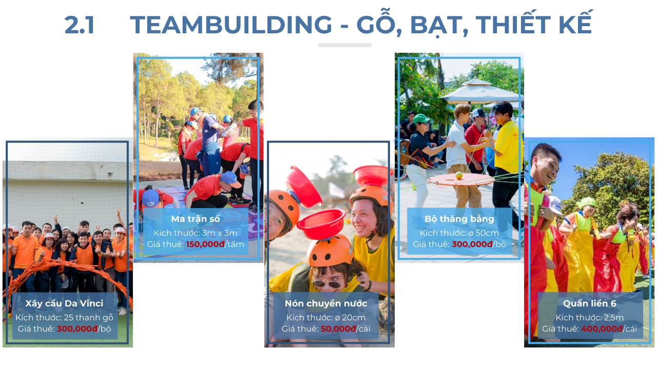 Cho thuê dụng cụ team building tại Vũng Tàu giá rẻ - độc lạ 2024 11 Cho thuê dụng cụ team building tại Vũng Tàu