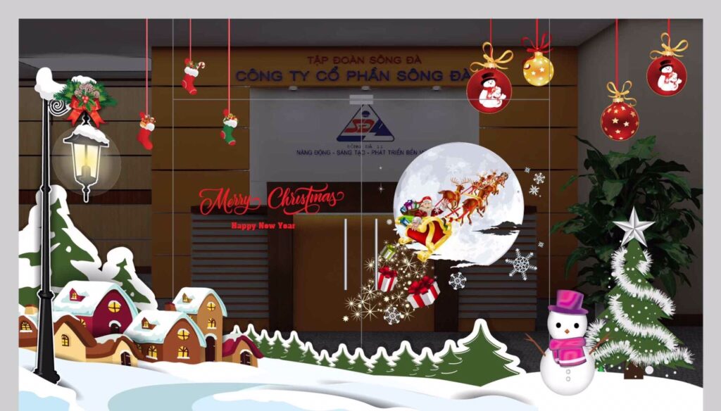 Dịch vụ trang trí Noel chuyên nghiệp uy tín tại TP. HCM 10 Giang sinh 2