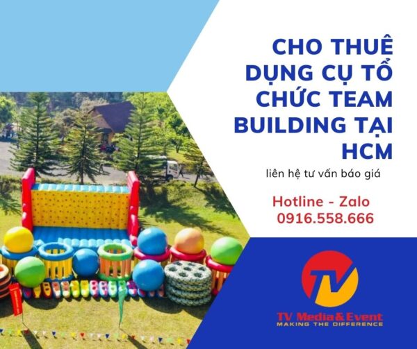 cho thuê dụng cụ tổ chức team building