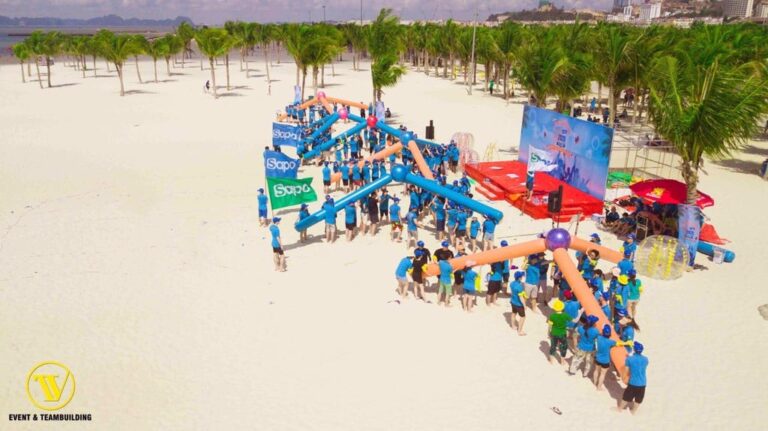 tổ chức teambuilding ở Biển Vũng Tàu
