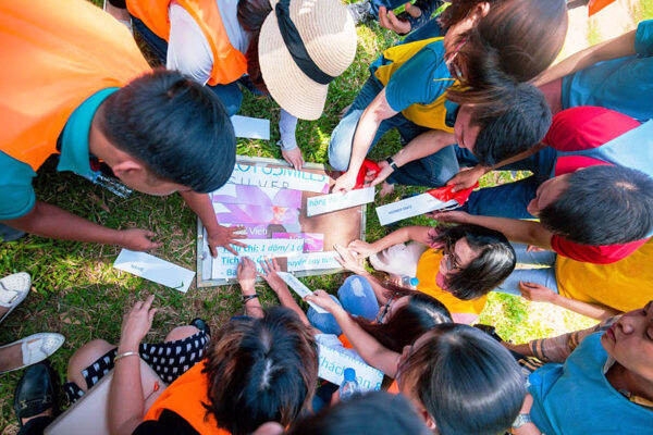 Tổ chức Teambuilding bãi biển Nam Định