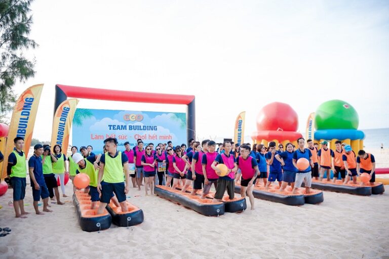 tổ chức teambuilding ở Biển Vũng Tàu