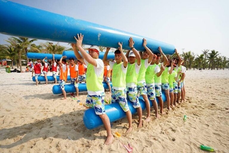 tổ chức teambuilding ở Biển Vũng Tàu