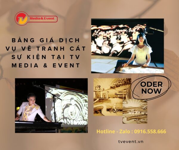 Bảng giá dịch vụ vẽ tranh cát sự kiện 2024