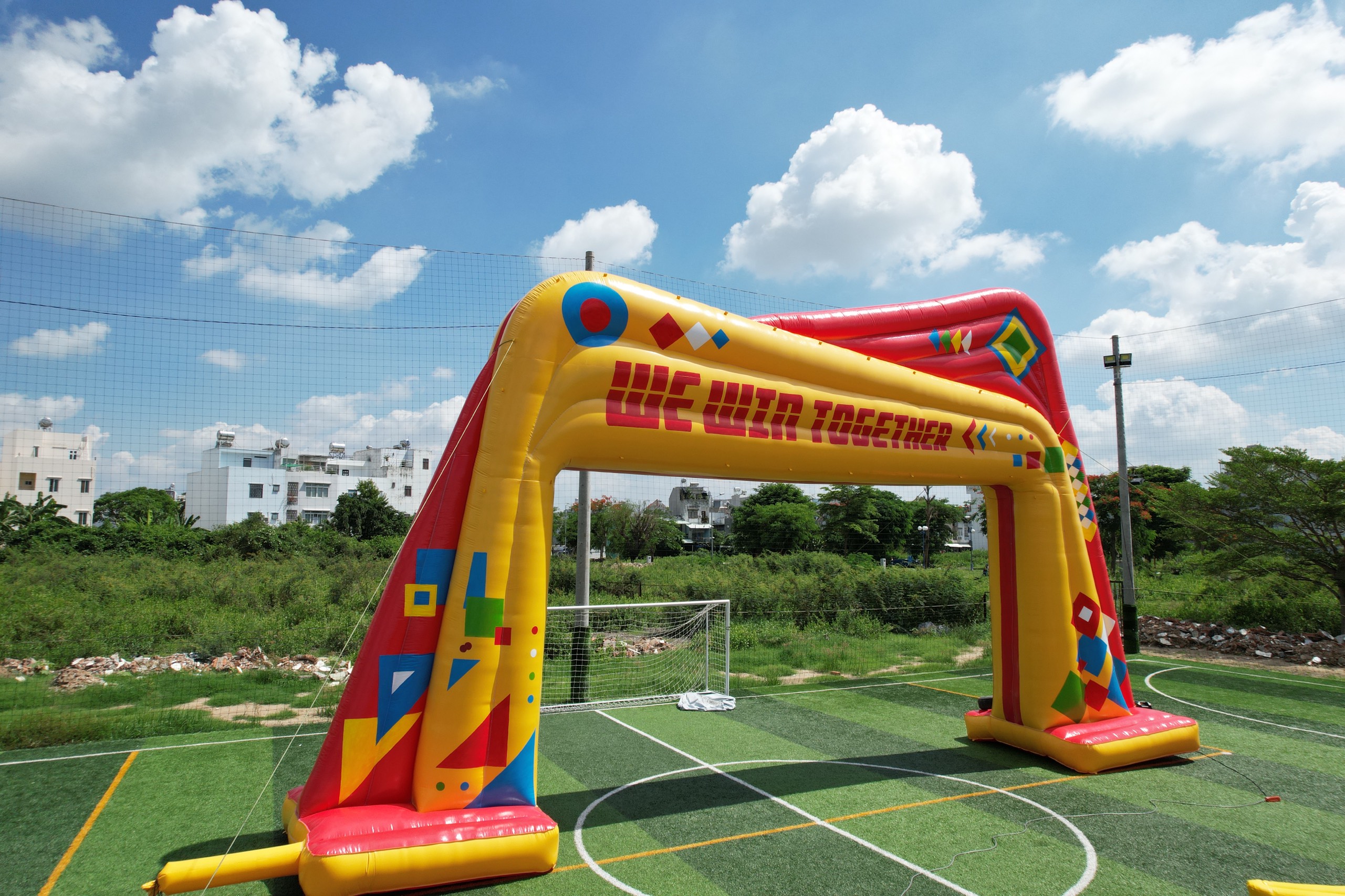 Dịch vụ cho thuê cổng hơi team building, cổng hơi sự kiện 3 cho thue game tool 25