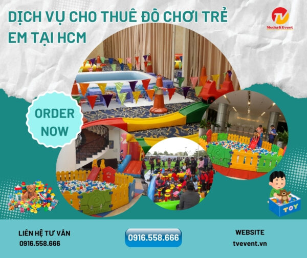 dịch vụ cho thuê đồ chơi trẻ em tại hcm