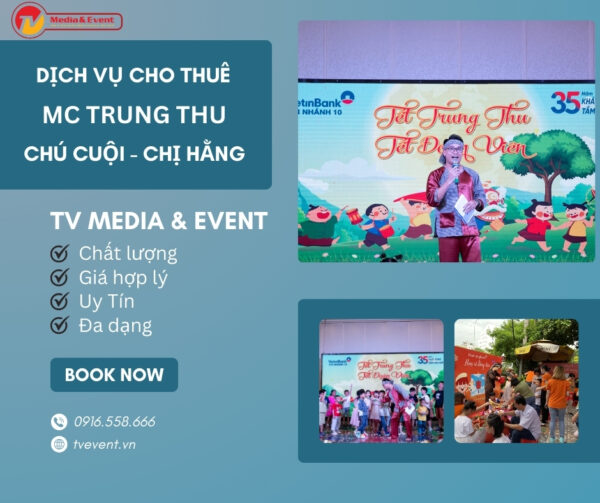 Dịch vụ cho thuê MC Trung Thu chú Cuội - chị Hằng
