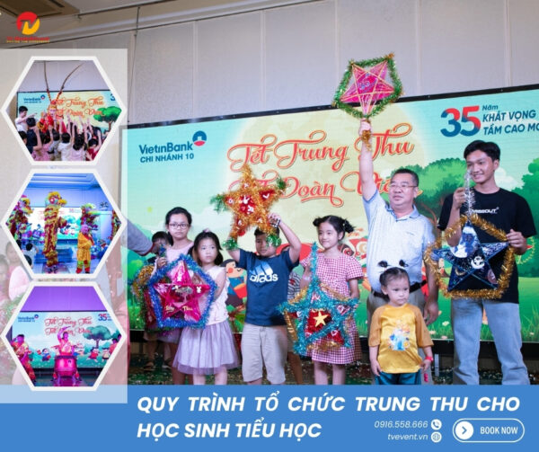 Quy trình Tổ chức trung thu cho học sinh tiểu học