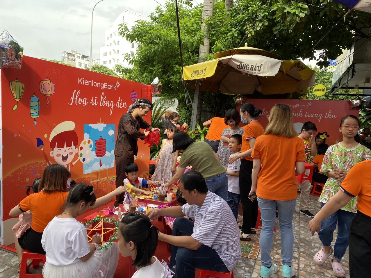 Quy trình Tổ chức trung thu cho học sinh tiểu học 5 trang tri trung thu