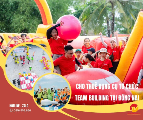 Cho thuê dụng cụ tổ chức team building tại đồng nai