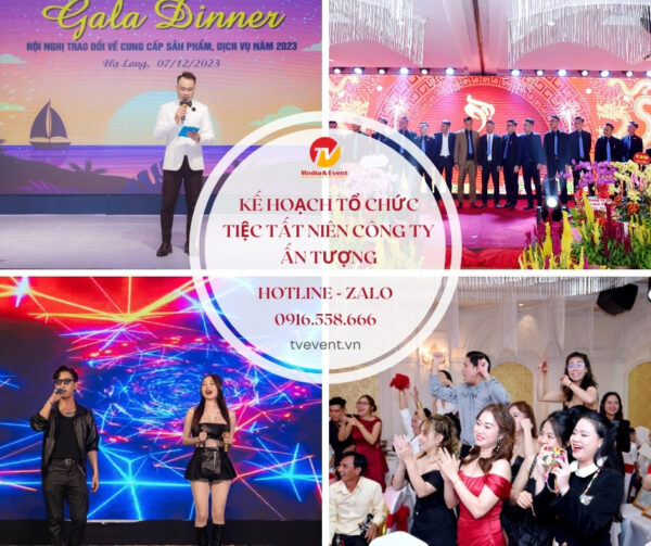 Kế hoạch tổ chức tiệc tất niên công ty ấn tượng