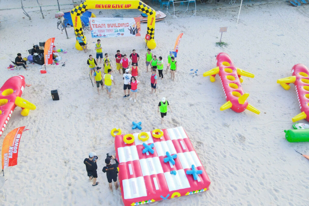 Tổ chức Teambuilding bãi biển Vũng Tàu Phan Thiết: Gợi ý địa điểm lý tưởng số 1 9 tổ chức Teambuilding bãi biển