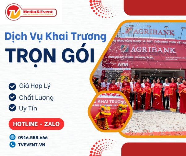 Dịch Vụ Khai Trương Trọn Gói Giá Rẻ Tại HCM