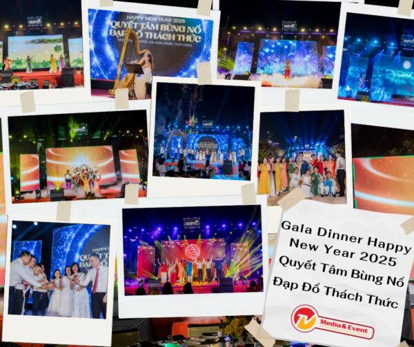 Gala Dinner Happy New Year 2025: Quyết Tâm Bùng Nổ Đạp Đổ Thách Thức