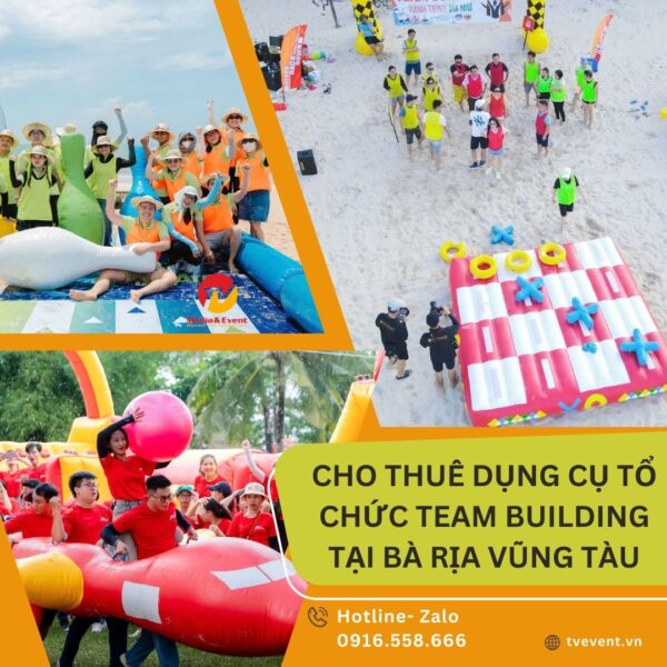 cho thuê dụng cụ tổ chức team building tại bà rịa vũng tàu