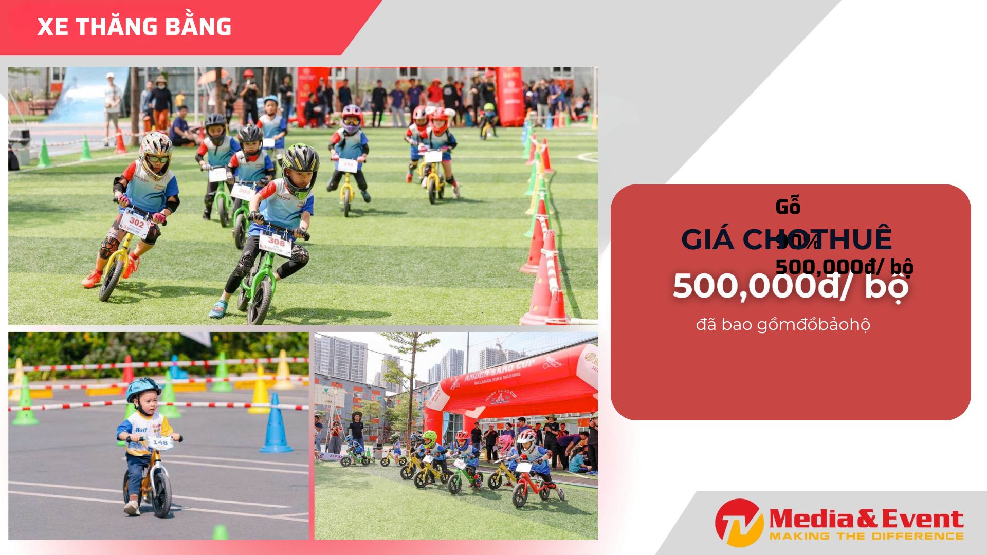 bảng giá cho thuê dụng cụ vui chơi trẻ em