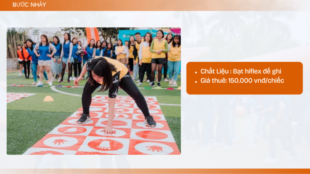 Cho thuê trò chơi teambuilding