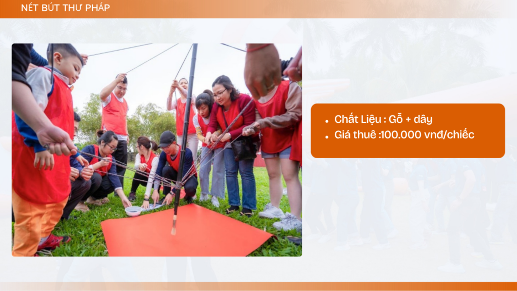 19 Cho thuê trò chơi teambuilding