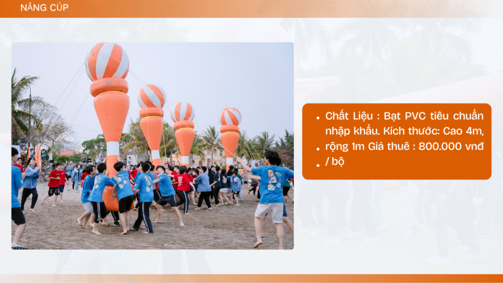 3 Cho thuê trò chơi teambuilding