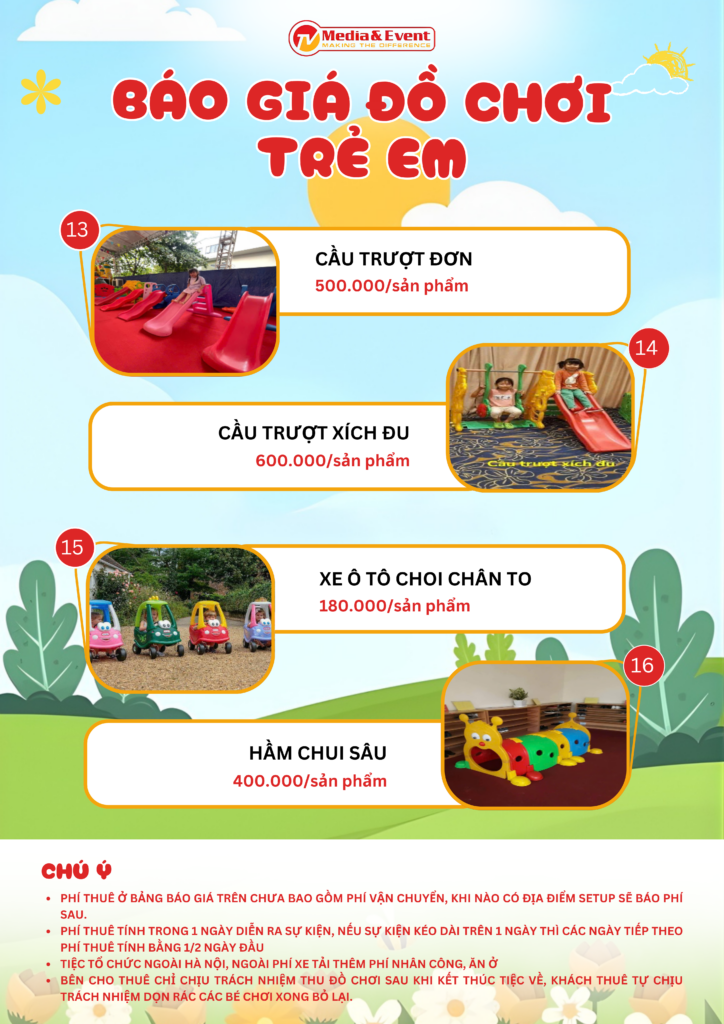 Bao gia do choi tre em 4